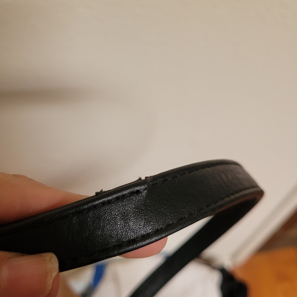 Big Buddha Black and Brown Vegan Leather Tote - Picture 3 of 7